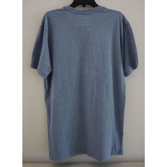 Polo Ralph Lauren PL86SR AW0D Men's Sz M Blue Heather Enzyme Crewneck T-Shirt - Picture 2 of 7